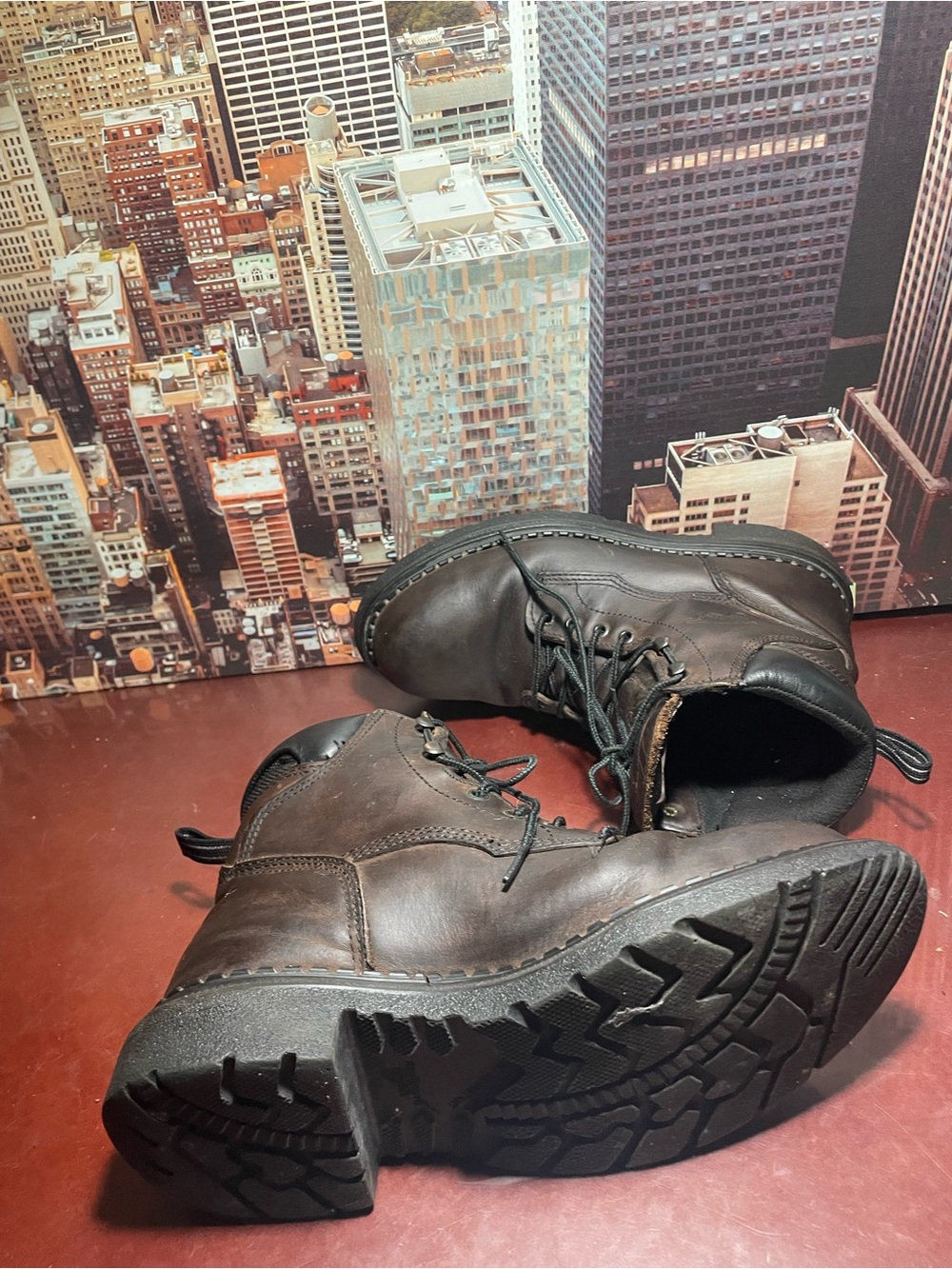 Men’s Red Wing Boots 4406 Dynaforce  Steel Toe Boots Size 9